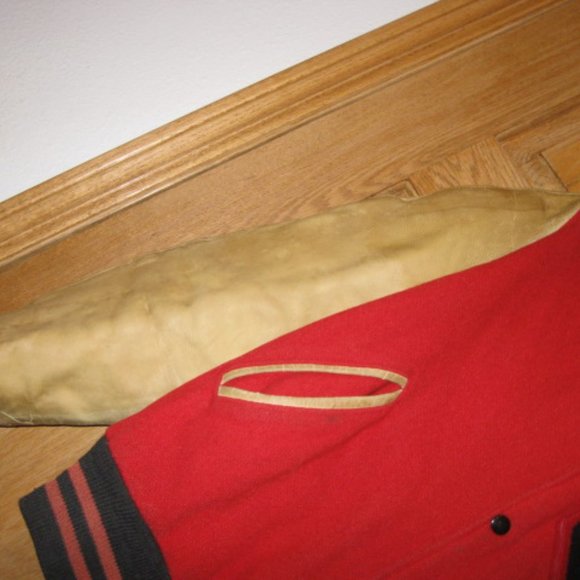 Mens  Vintage Letter Jacket - Picture 4 of 10